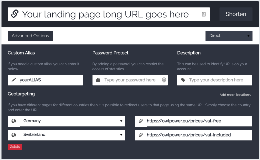 FEATURE OF THE WEEK: REDIRECT YOUR LANDING PAGE VISITORS BY COUNTRY