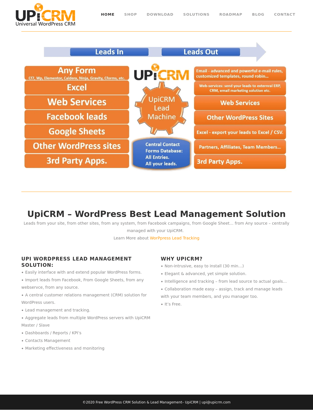 UPICRM – WORDPRESS LEAD MANAGEMENT &AMP; AFFILIATES MANAGEMENT